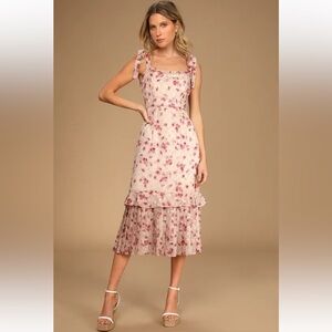 Lulus Midi Dress